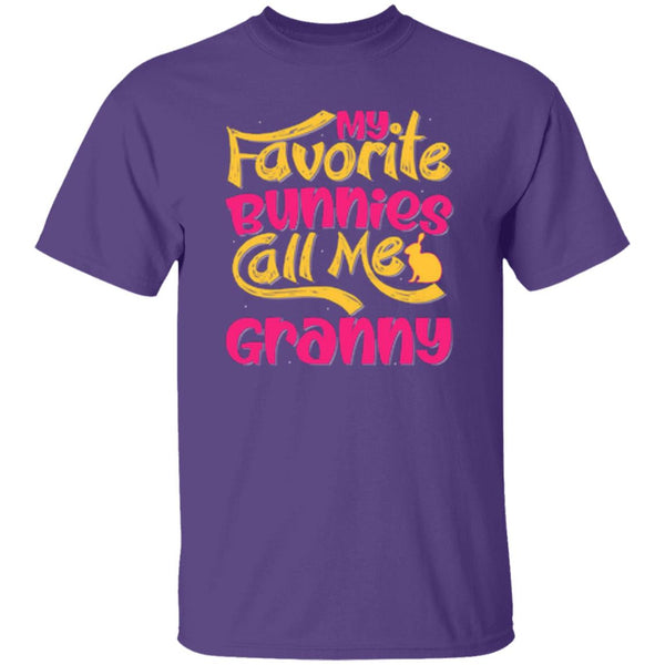 My Favorite Bunnies Call Me Granny T-Shirt