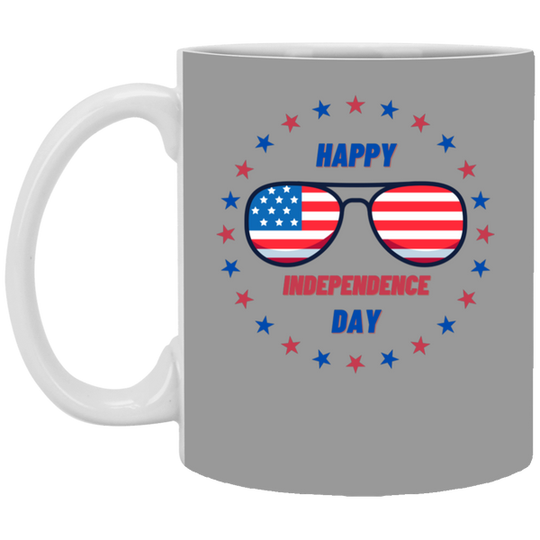 Happy Independence Day Sunglasses Mug