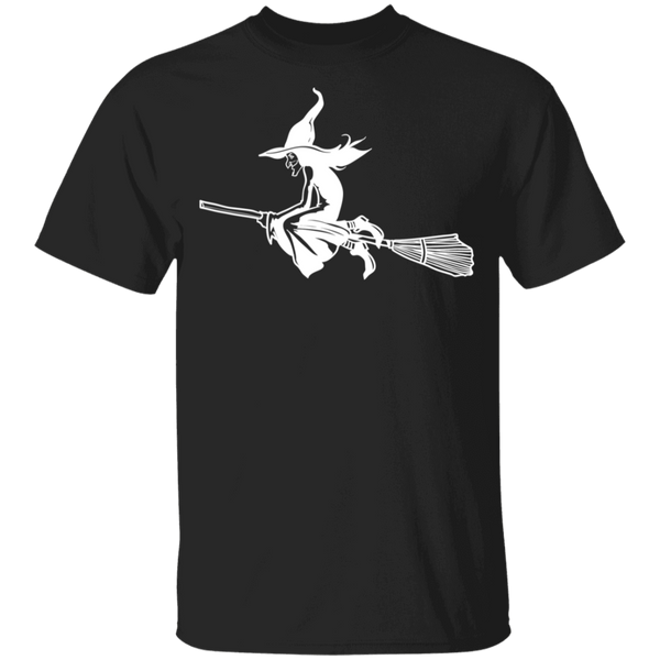 Witch On A Broom Youth T-Shirt