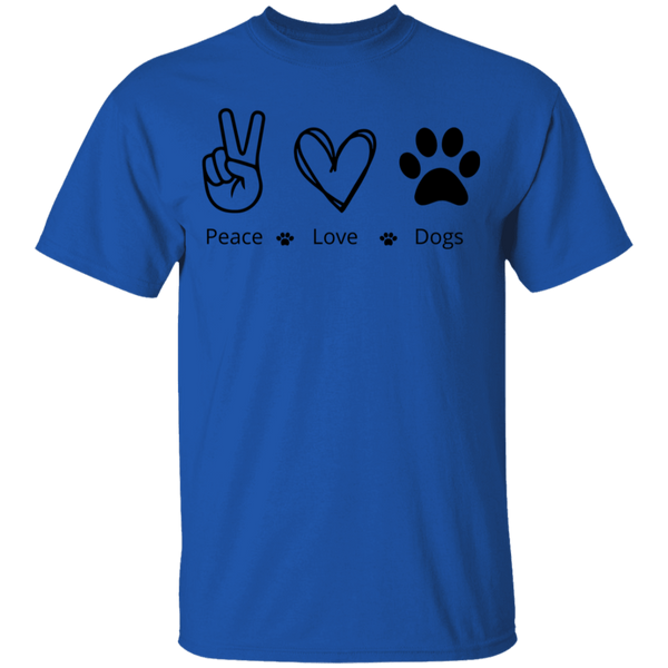 Peace, Love, & Dogs Youth T-Shirt