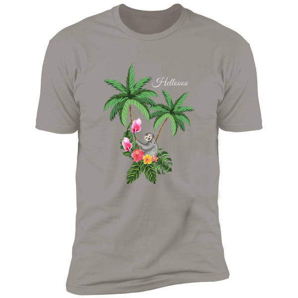 Helloooo Tropical Sloth T-Shirt