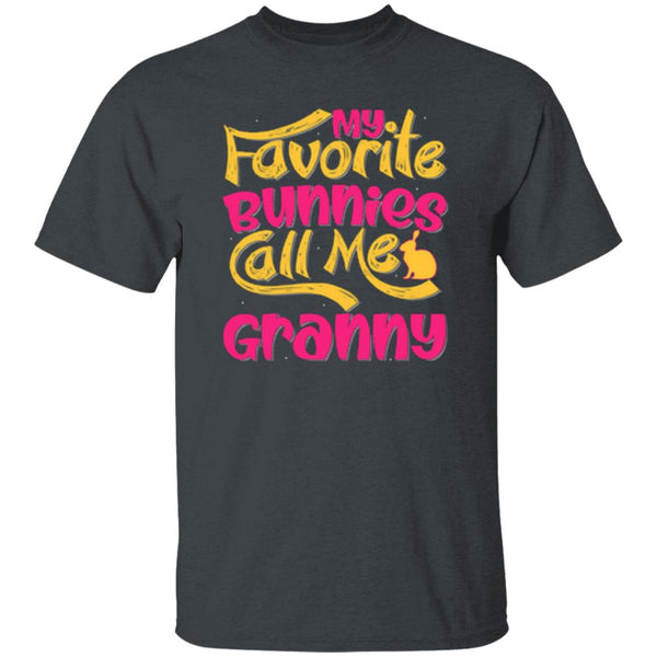 My Favorite Bunnies Call Me Granny T-Shirt