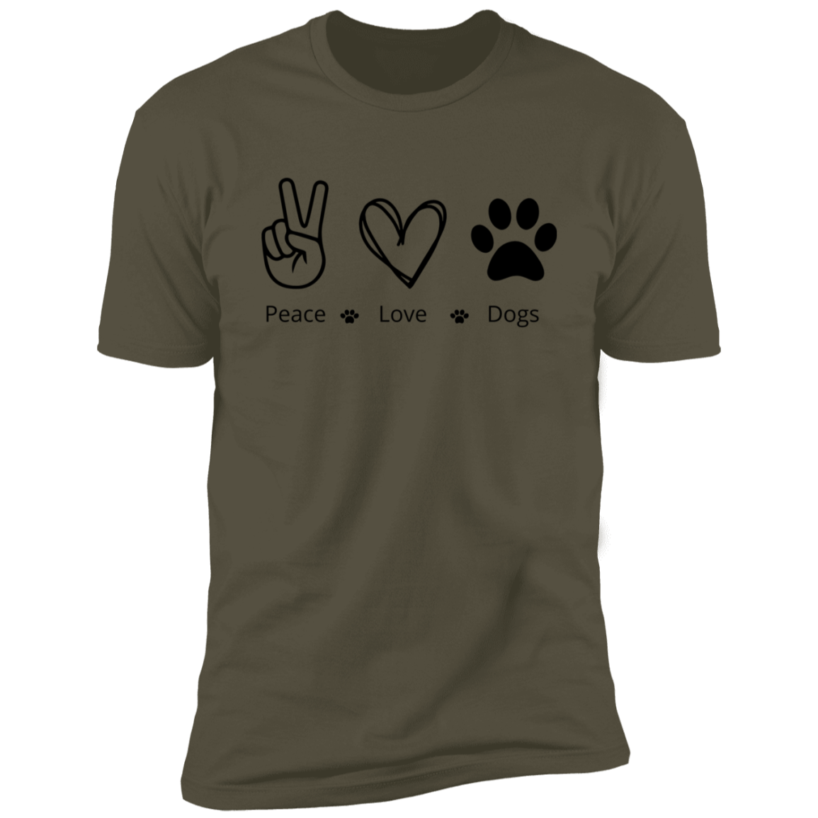 Peace Love Dogs T-Shirt