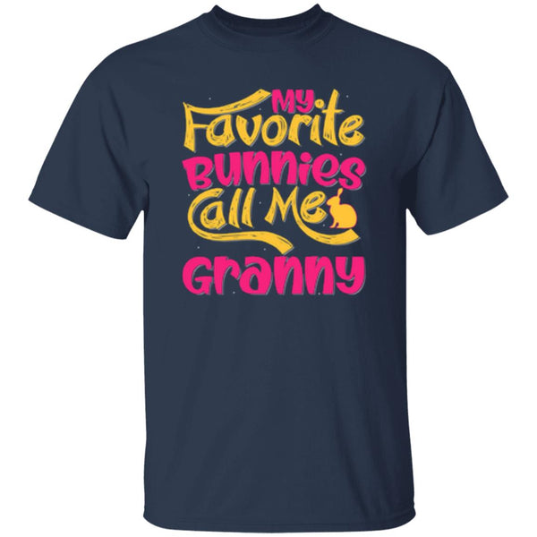 My Favorite Bunnies Call Me Granny T-Shirt