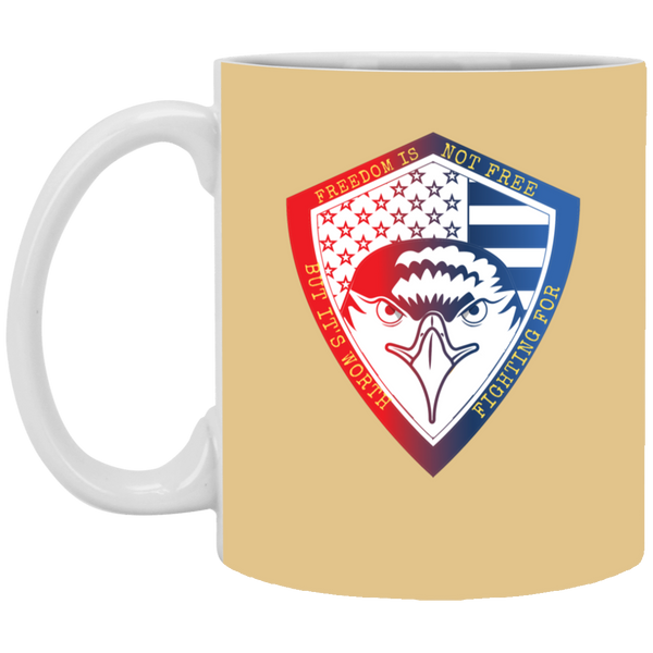 Freedom Isn't Free But Its Worth Fighting For Mug