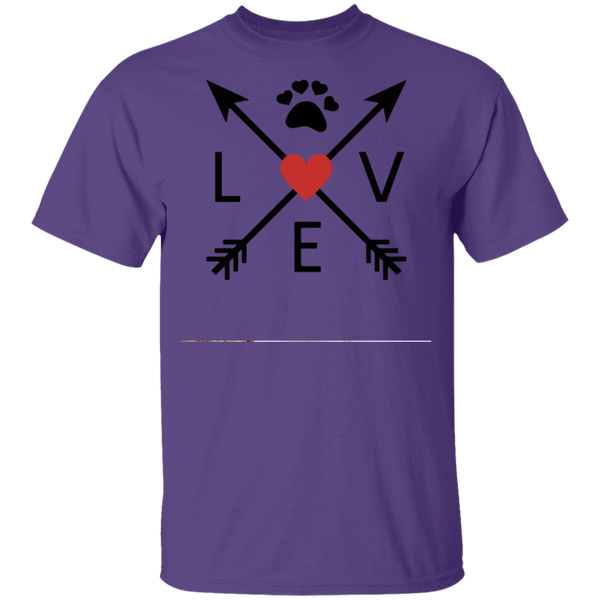 Love Paw Cross Roads Youth T-Shirt