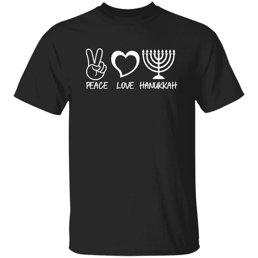 Peace, Love, Hanukkah T-Shirt