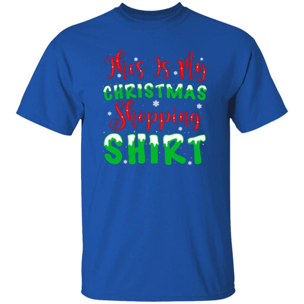 This Is My Christmas Shopping Shirt T-Shirt