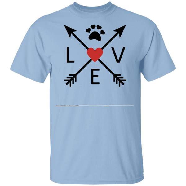 Love Paw Cross Roads Youth T-Shirt