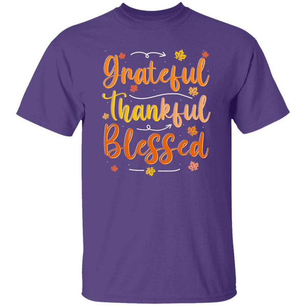 Grateful, Thankful, Blessed T-Shirt
