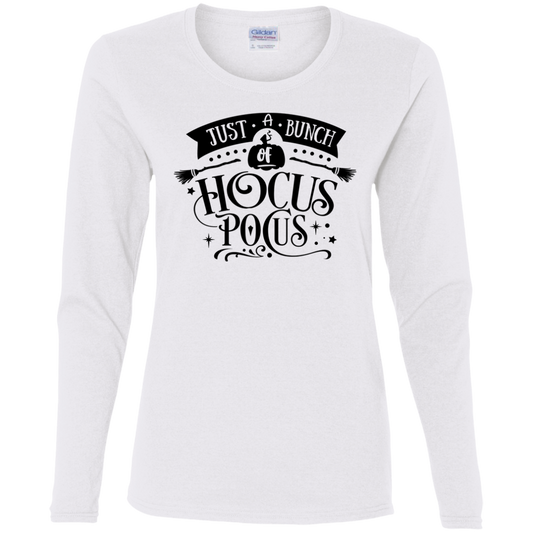 Hocus Pocus Ladies Long Sleeve Shirt