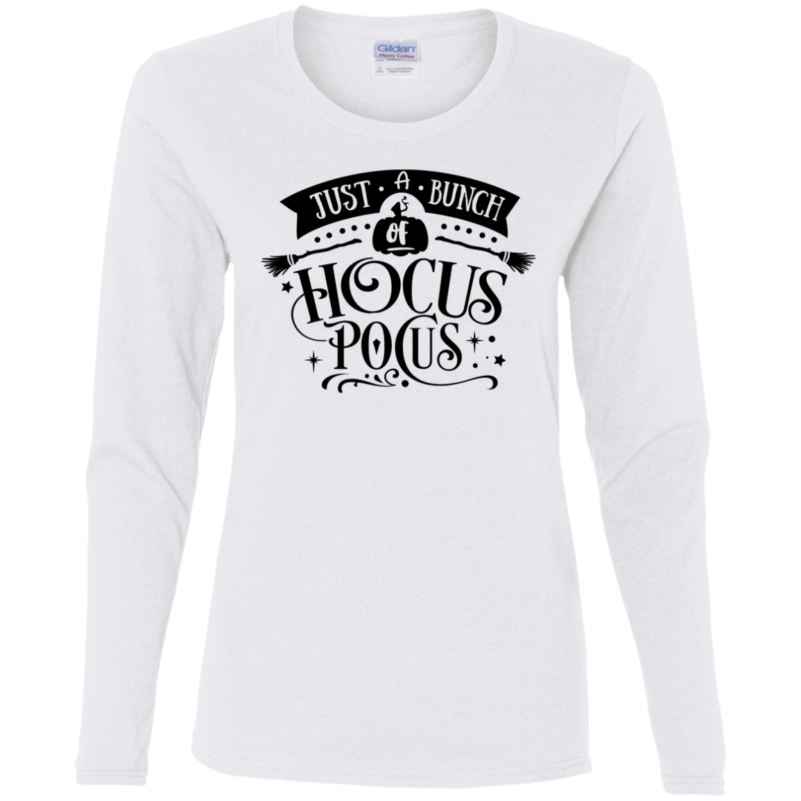 Hocus Pocus Ladies Long Sleeve Shirt