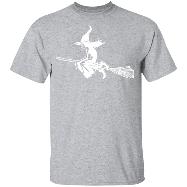 Witch On A Broom Youth T-Shirt