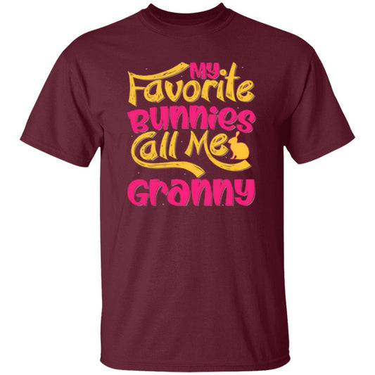 My Favorite Bunnies Call Me Granny T-Shirt
