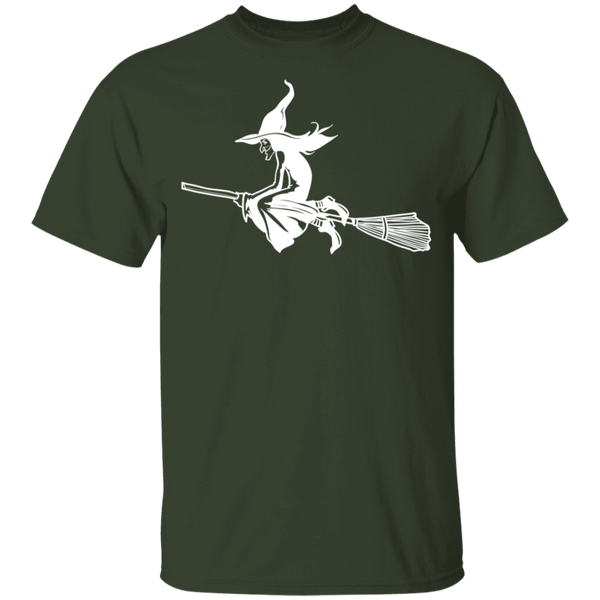 Witch On A Broom Youth T-Shirt