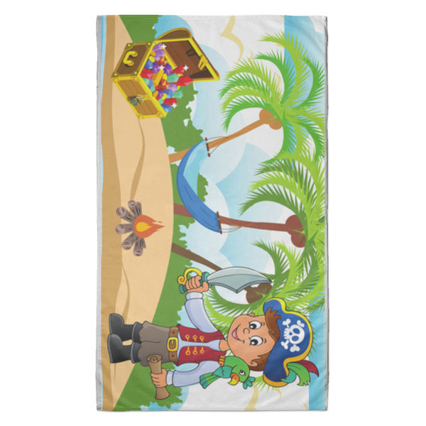 Pirate & Treasure Towel