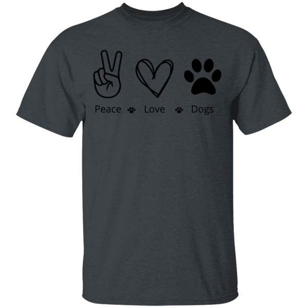 Peace, Love, & Dogs Youth T-Shirt