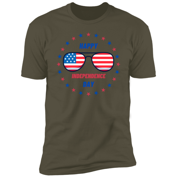 Happy Independence Day Premium Short Sleeve T-Shirt