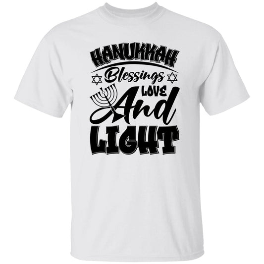 Hanukkah Blessings, Love, & Light T-Shirt