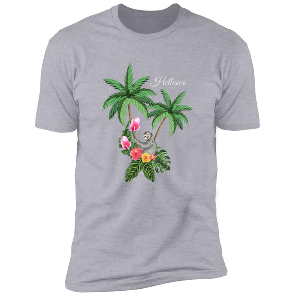 Helloooo Tropical Sloth T-Shirt