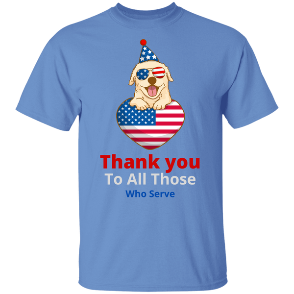 Thank You To All Those Who Served Youth T-Shirt