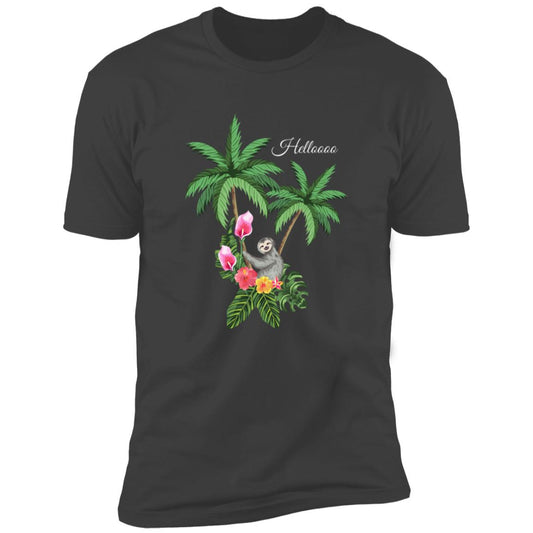 Helloooo Tropical Sloth T-Shirt