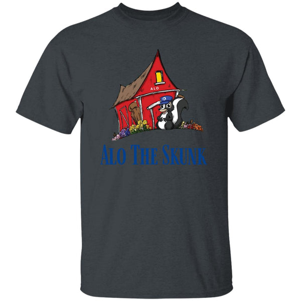 Alo The Skunk T-shirt - Front Alo The Skunk T-Shirt