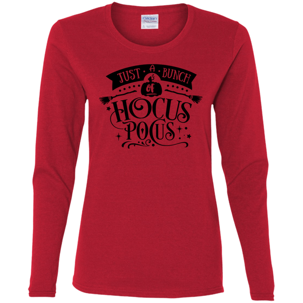 Hocus Pocus Ladies Long Sleeve Shirt