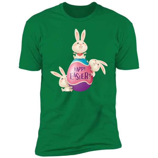 Happy Easter Egg and Rabbits T-Shirt