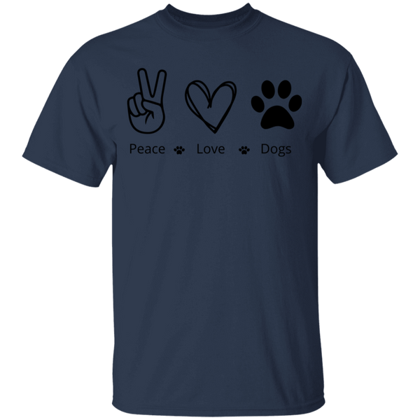 Peace, Love, & Dogs Youth T-Shirt