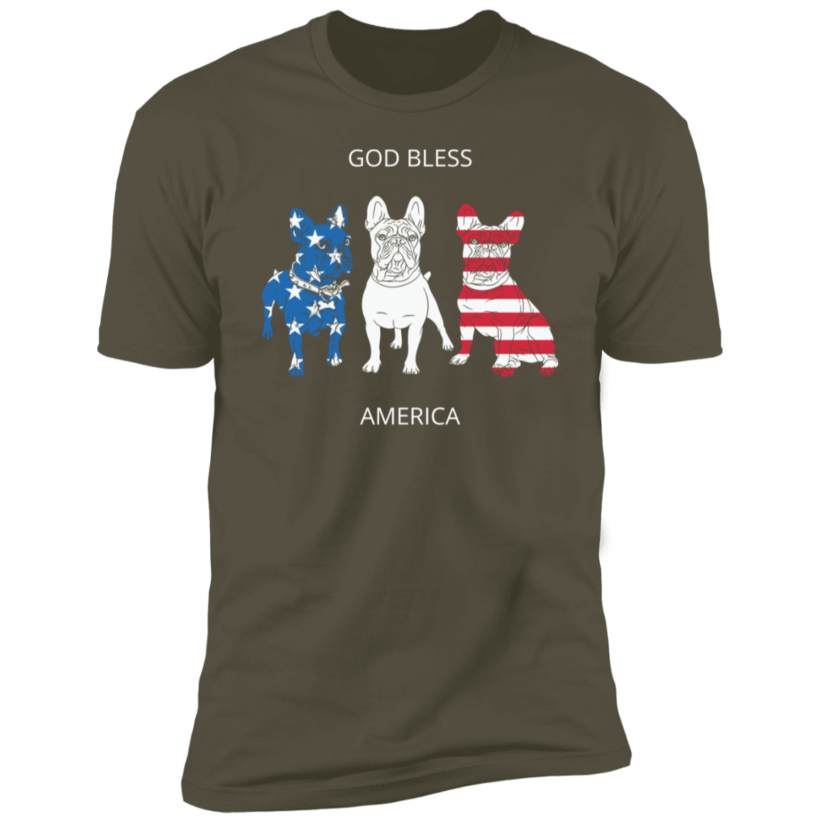 God Bless America Dogs T-Shirt