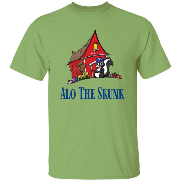 Alo The Skunk T-shirt - Front Alo The Skunk T-Shirt