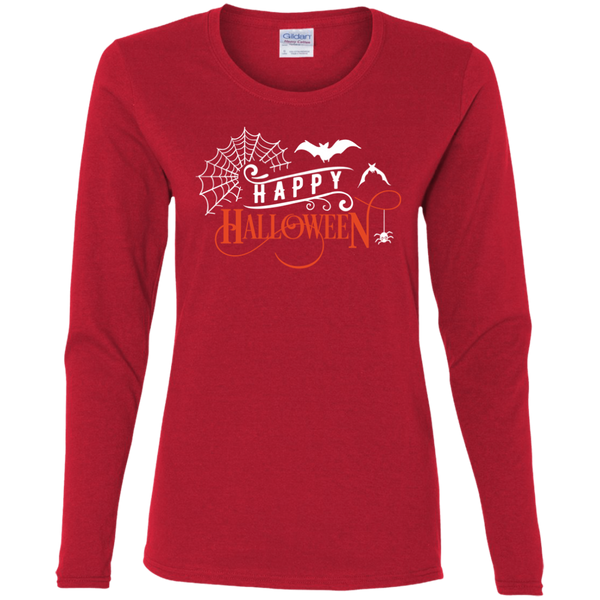 Happy Halloween Ladies' Long Sleeve T-Shirt