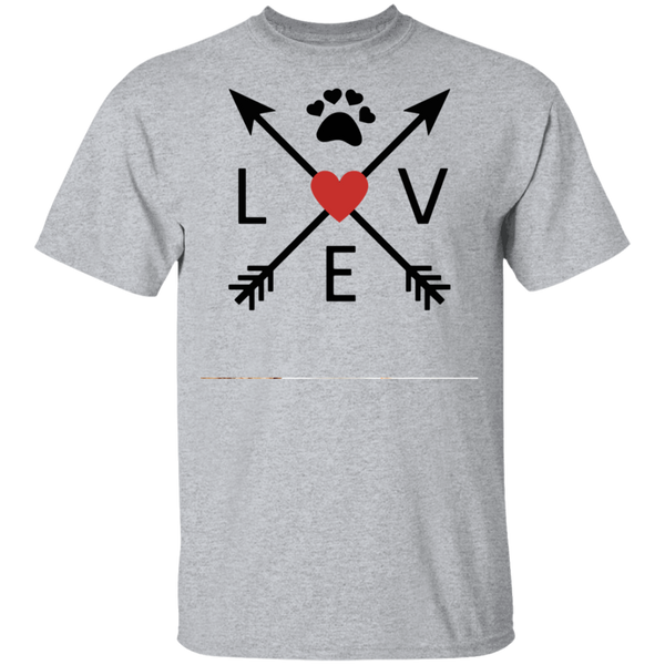 Love Paw Cross Roads Youth T-Shirt