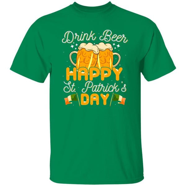 Drink Beer Happy St. Patrick's Day T-Shirt