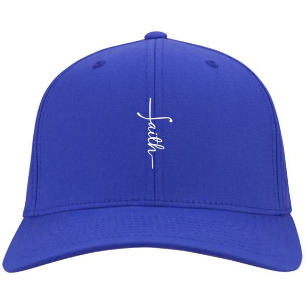 Faith white Twill Cap