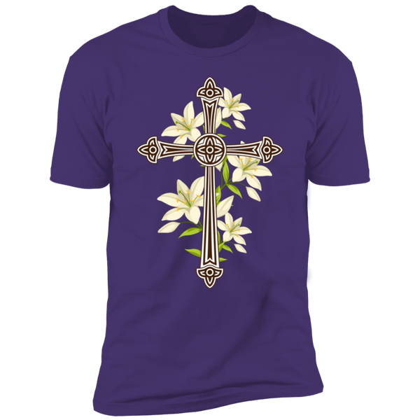 Flowery Cross T-Shirt