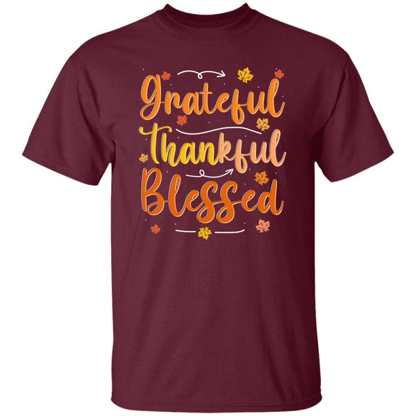 Grateful, Thankful, Blessed T-Shirt