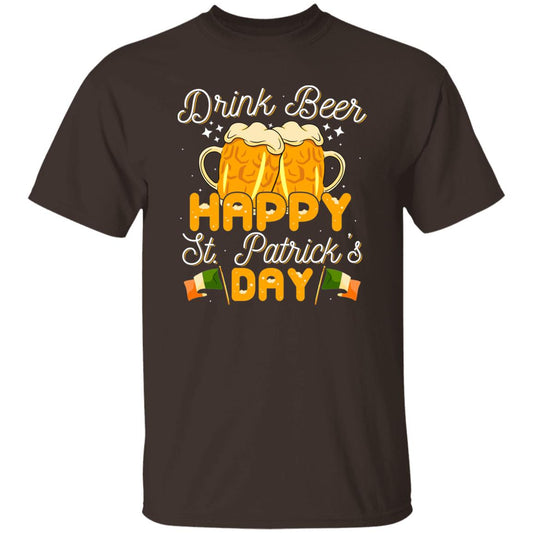 Drink Beer Happy St. Patrick's Day T-Shirt
