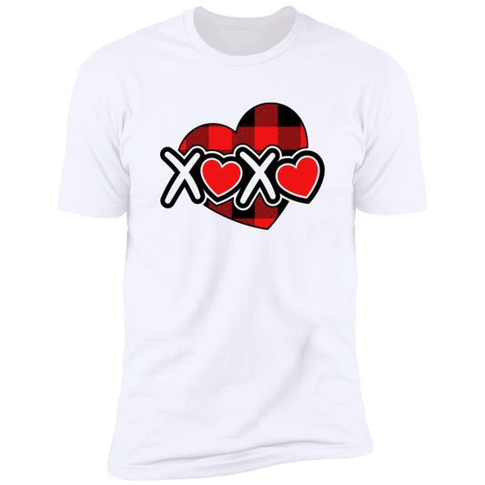 Plade Heart XOXO + Hearts T-Shirt