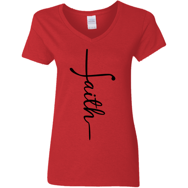 Faith V-Neck T-Shirt