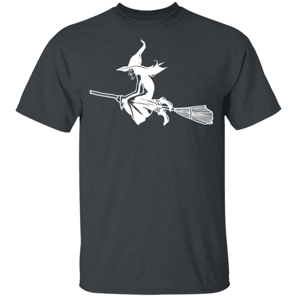 Witch On A Broom Youth T-Shirt