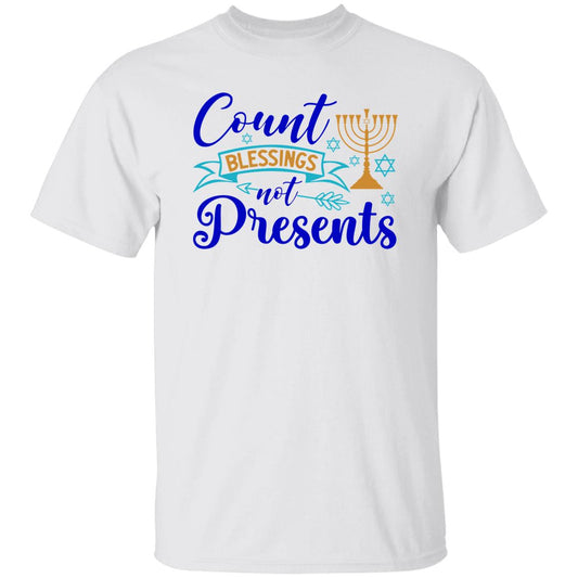 Count Blessings Not Presents T-Shirt