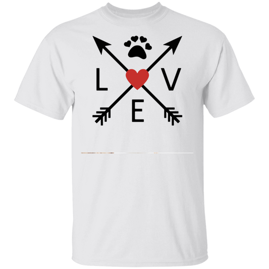 Love Paw Cross Roads Youth T-Shirt