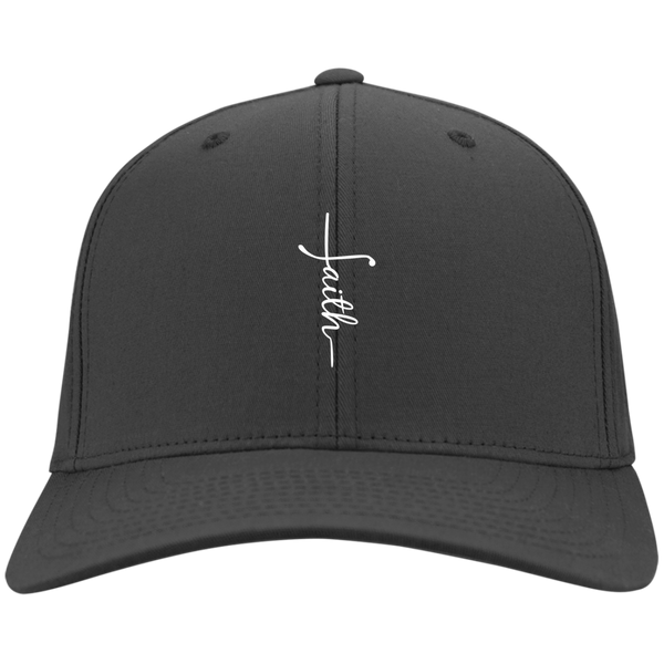 Faith white Twill Cap