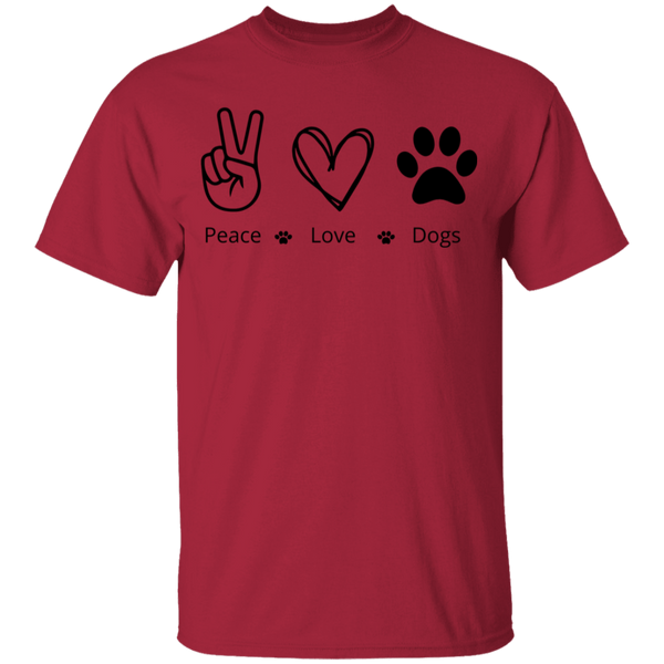 Peace, Love, & Dogs Youth T-Shirt