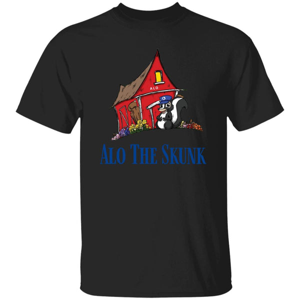 Alo The Skunk T-shirt - Front Alo The Skunk T-Shirt