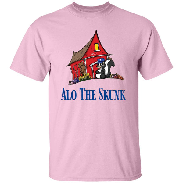 Alo The Skunk T-shirt - Front Alo The Skunk T-Shirt