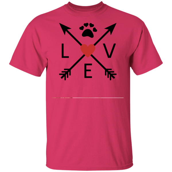 Love Paw Cross Roads Youth T-Shirt