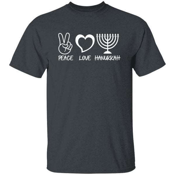 Peace, Love, Hanukkah T-Shirt